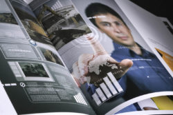 caterpillar impression brochure sammarcelli imprimerie bordeaux